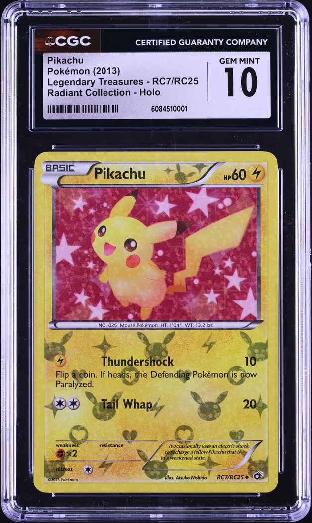 1999 Pokemon Base Set 1st Edition Gray Stamp Pikachu #58 CGC