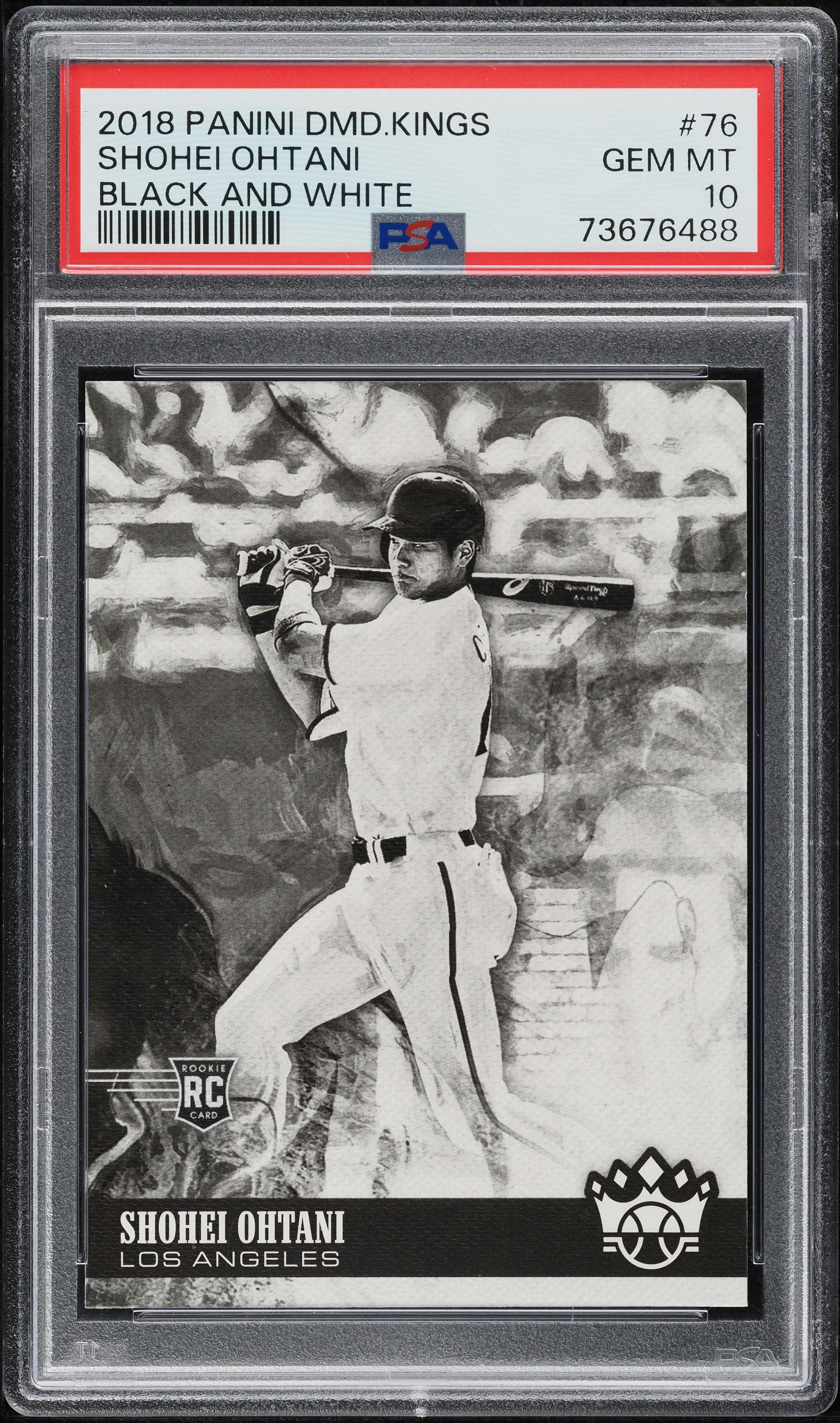 2018 Panini Diamond Kings Pitching No Pinstripe #73 Shohei