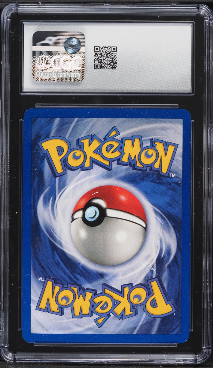 2000 Pokemon Gym Heroes 1st Edition Holo The Rocket's Trap #19 CGC 8 NM-MT