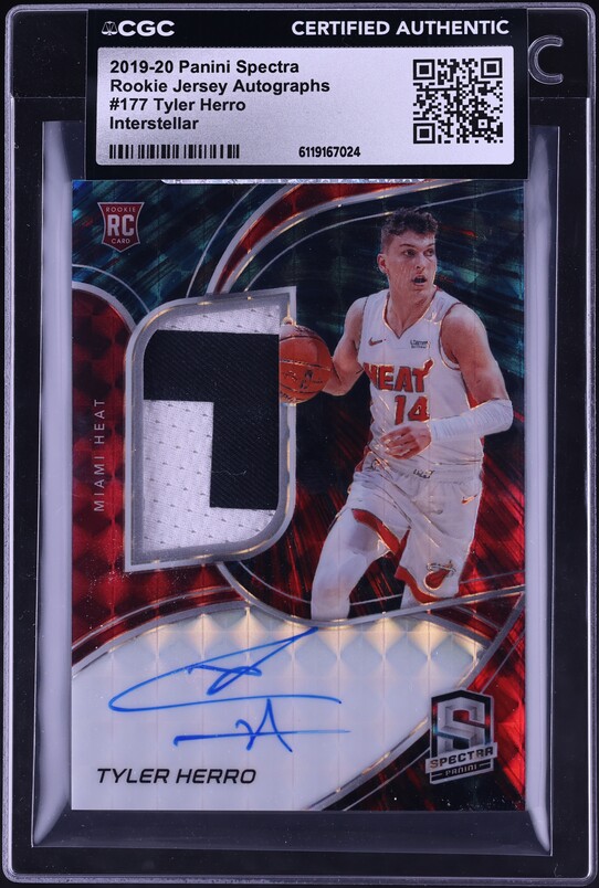 2019 Donruss Optic Holo Tyler Herro ROOKIE #172 PSA 10 GEM MINT on