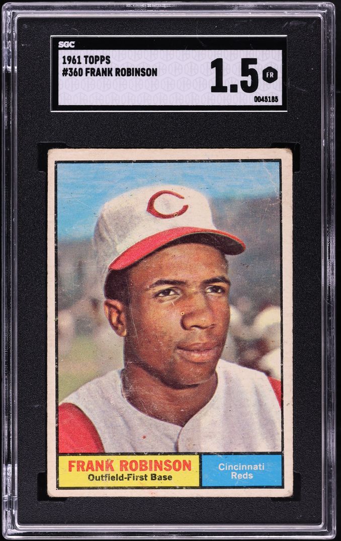 1961 Topps Frank Robinson #360 SGC 1.5 FR