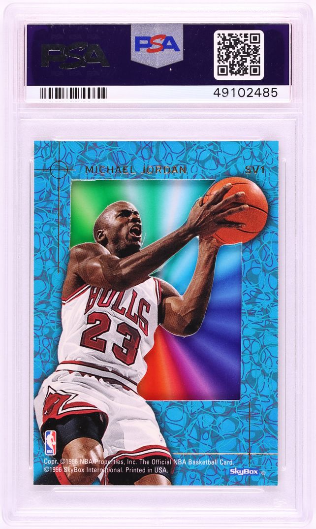 1995 Hoops Skyview Michael Jordan #SV1 PSA 10 GEM MINT