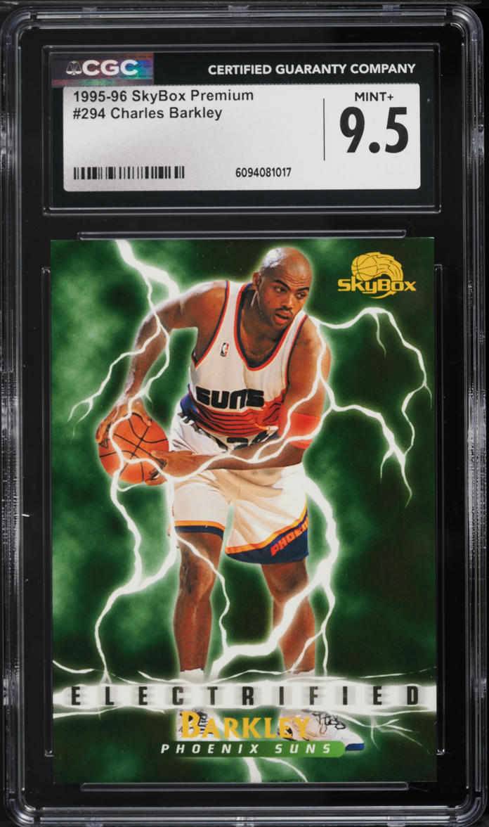 1995 Skybox Premium Charles Barkley #294 CGC 9.5 MINT+