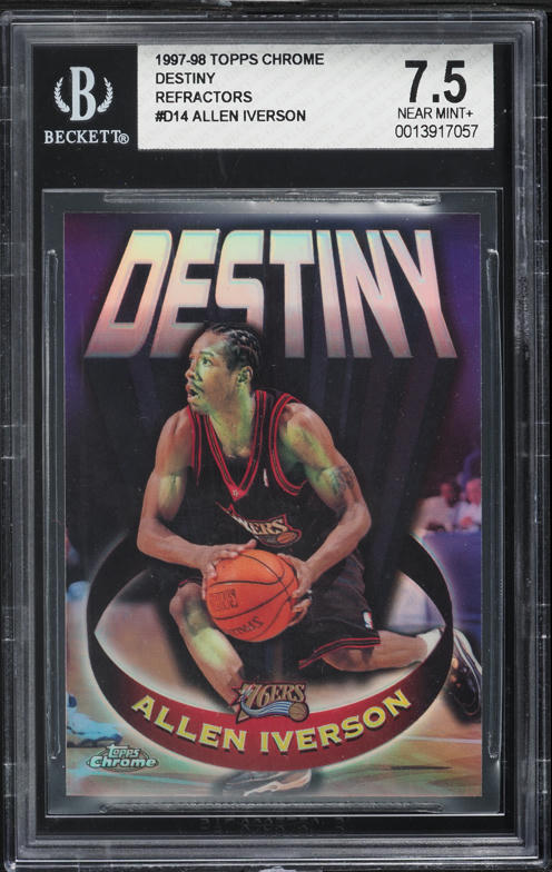 その他 ALLEN IVERSON Bowman Chrome REFRACTOR 2024 Bowman Chrome IVERSON ALLEN Refractor Auto /499