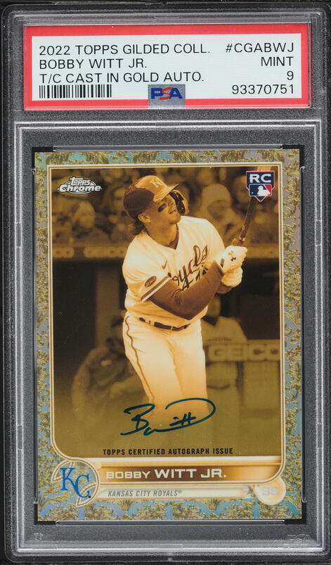 2022 Topps Finest UCC Roony Bardghji ROOKIE AUTO #ARB PSA 10 GEM