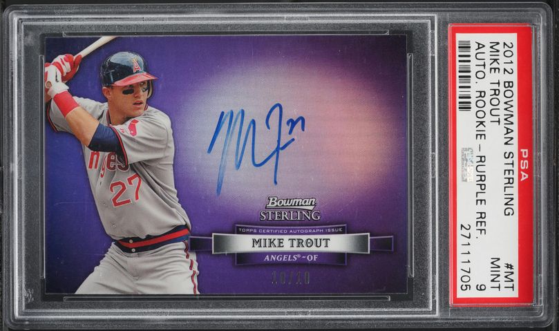 2012 Topps Chrome Mike Trout 10枚限定直筆サイン 2012 Topps Chrome Mike Trout 10枚限定直筆サイン 2012 Topps Chrome