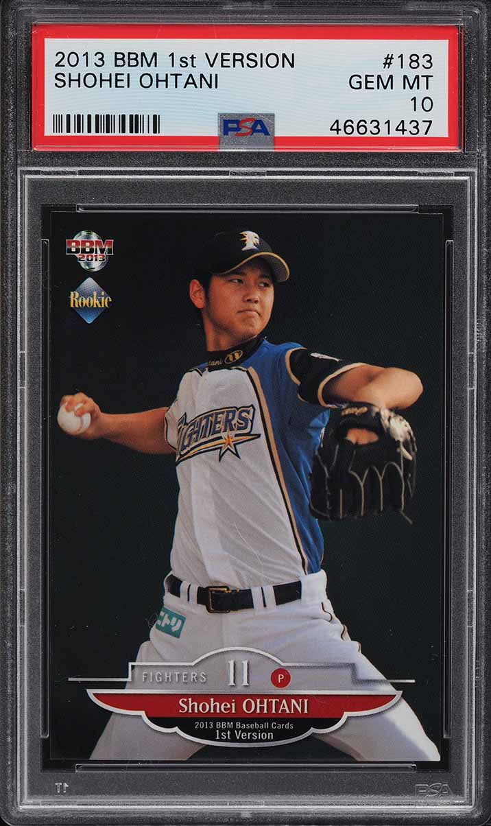 2018 Topps Chrome Pink Refractor Shohei Ohtani ROOKIE #150 PSA 10