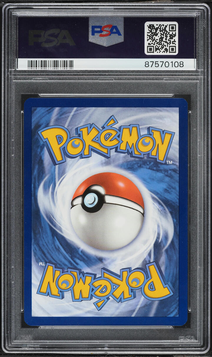 2023 Pokemon Scarlet & Violet 151 Full Art Erika's Invitation #196 PSA 8 NM-MT