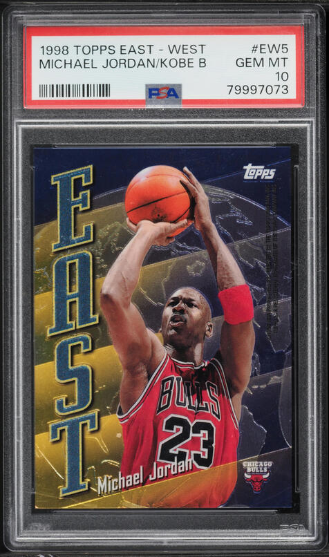 2004 SP Signature Dual Authentic Kobe Bryant Michael Jordan AUTO