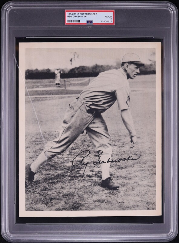 1934 R310 Butterfinger Reg Grabowski PSA 2 GD