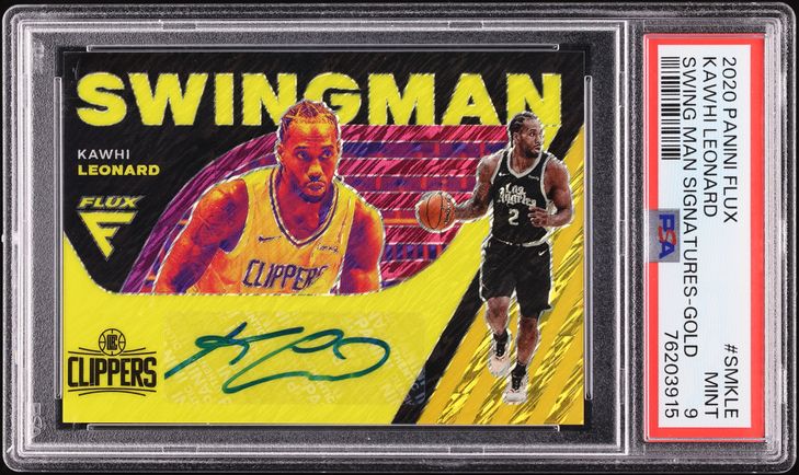 2013 Panini Prizm Purple Die-Cut Kawhi Leonard /49 #143 PSA 10 GEM