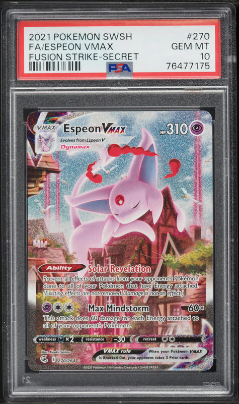 2021 Pokemon Japanese Sword & Shield Promo Gym Pack Espeon #179