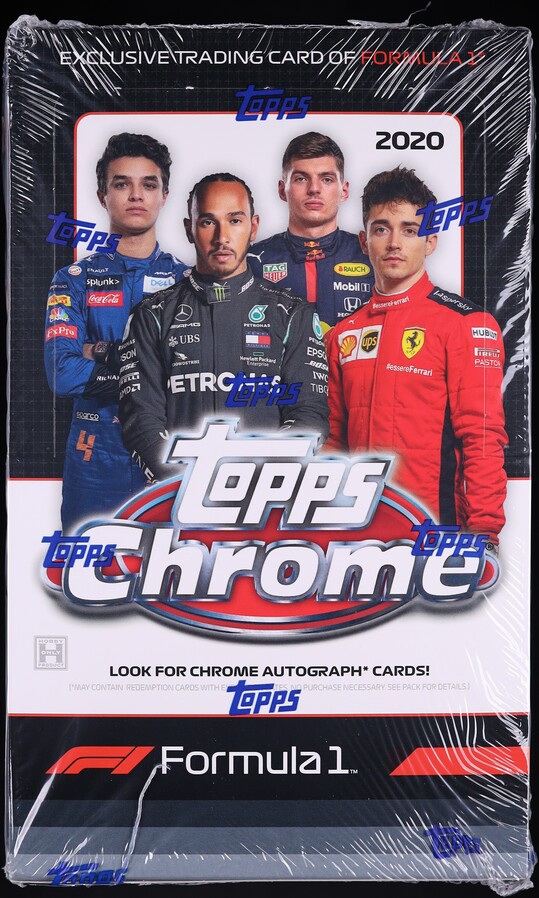 2020 Topps Chrome Formula 1 F1 Racing Sealed Hobby Box, 18ct Packs - Photo 1