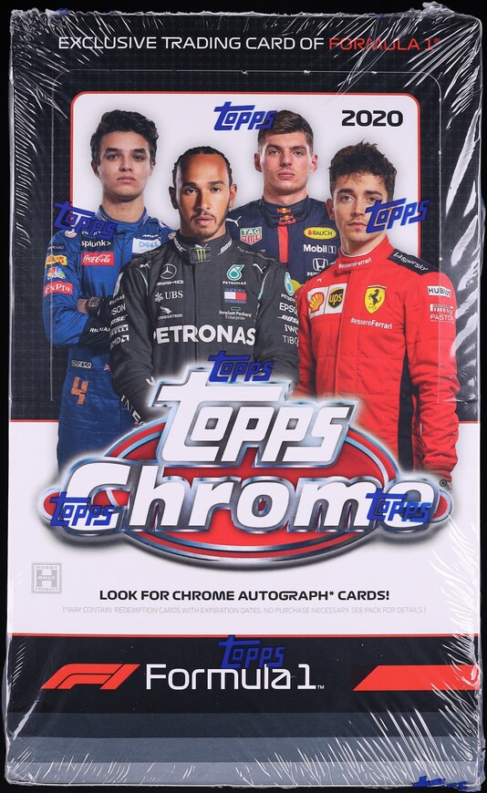 2020 Topps Chrome Formula 1 F1 Racing Sealed Hobby Box, 18ct Packs - Photo 1