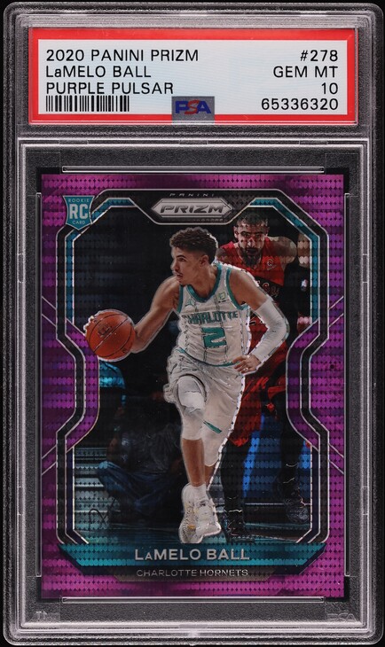 2020 Panini Mosaic Green LaMelo Ball #257 CGC AUTH on Fanatics Collect