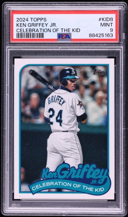 2024 Topps Celebration Of The Kid Ken Griffey Jr. #KID8 PSA 9 MINT