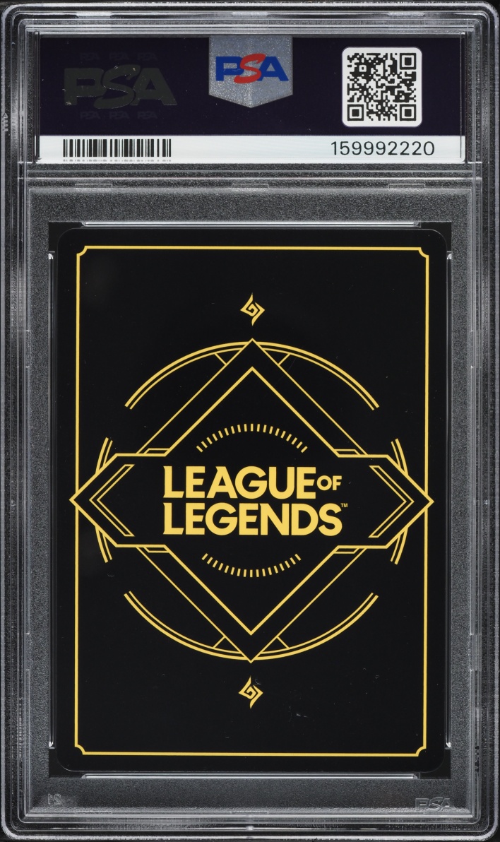2025 Riftbound League Of Legends LoL Origins Signature Overnumber Teemo #307 PSA 10 GEM MINT