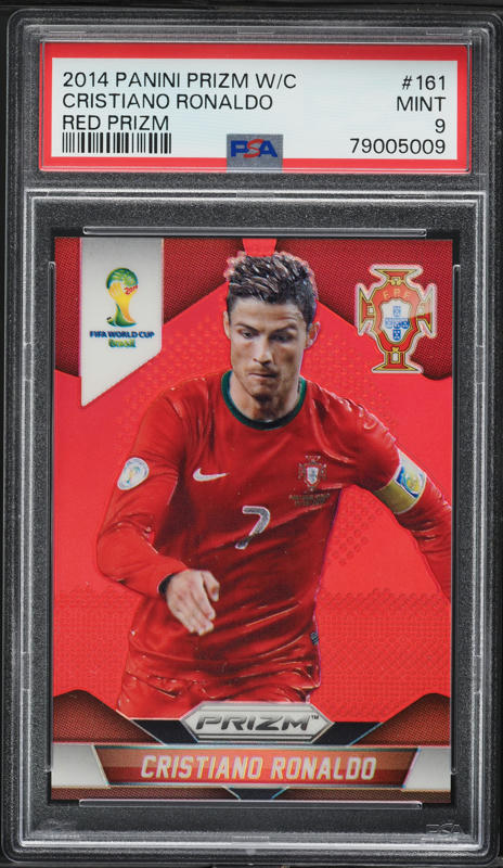 2012 Panini Mega Cracks Liga BBVA Cristiano Ronaldo #366 PSA 8 NM