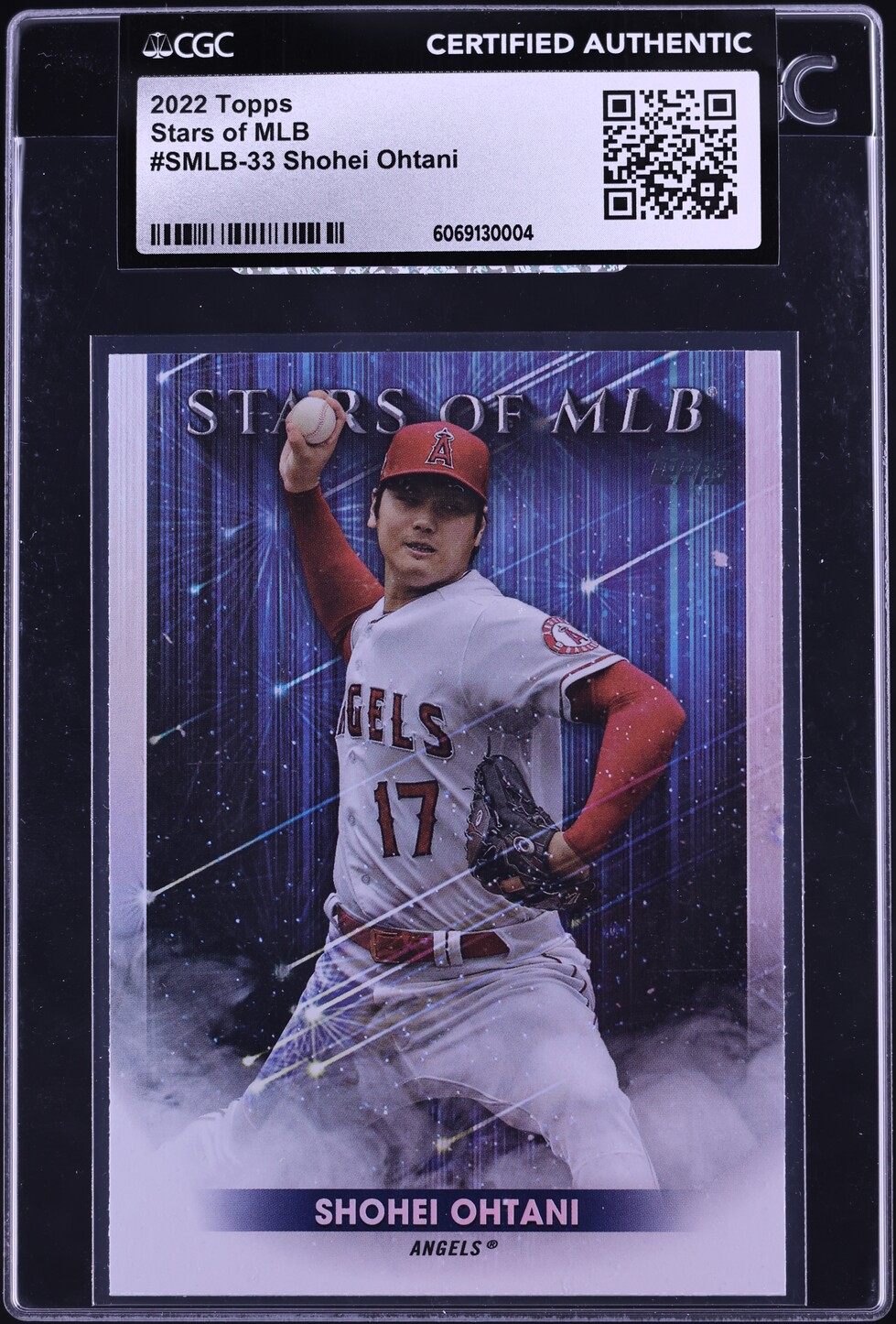 2022 Topps Stars Of MLB Shohei Ohtani #SMLB-33 CGC AUTH on