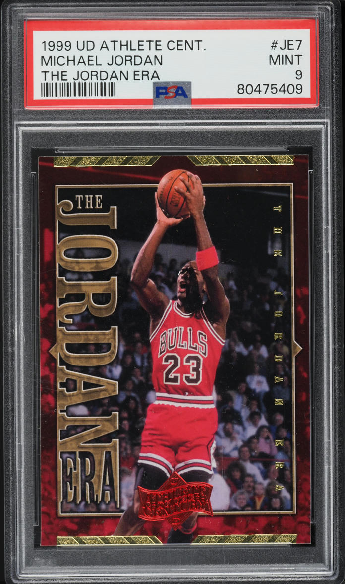 1999 Upper Deck Athlete Of The Century Era Michael Jordan #JE7 PSA 9 MINT