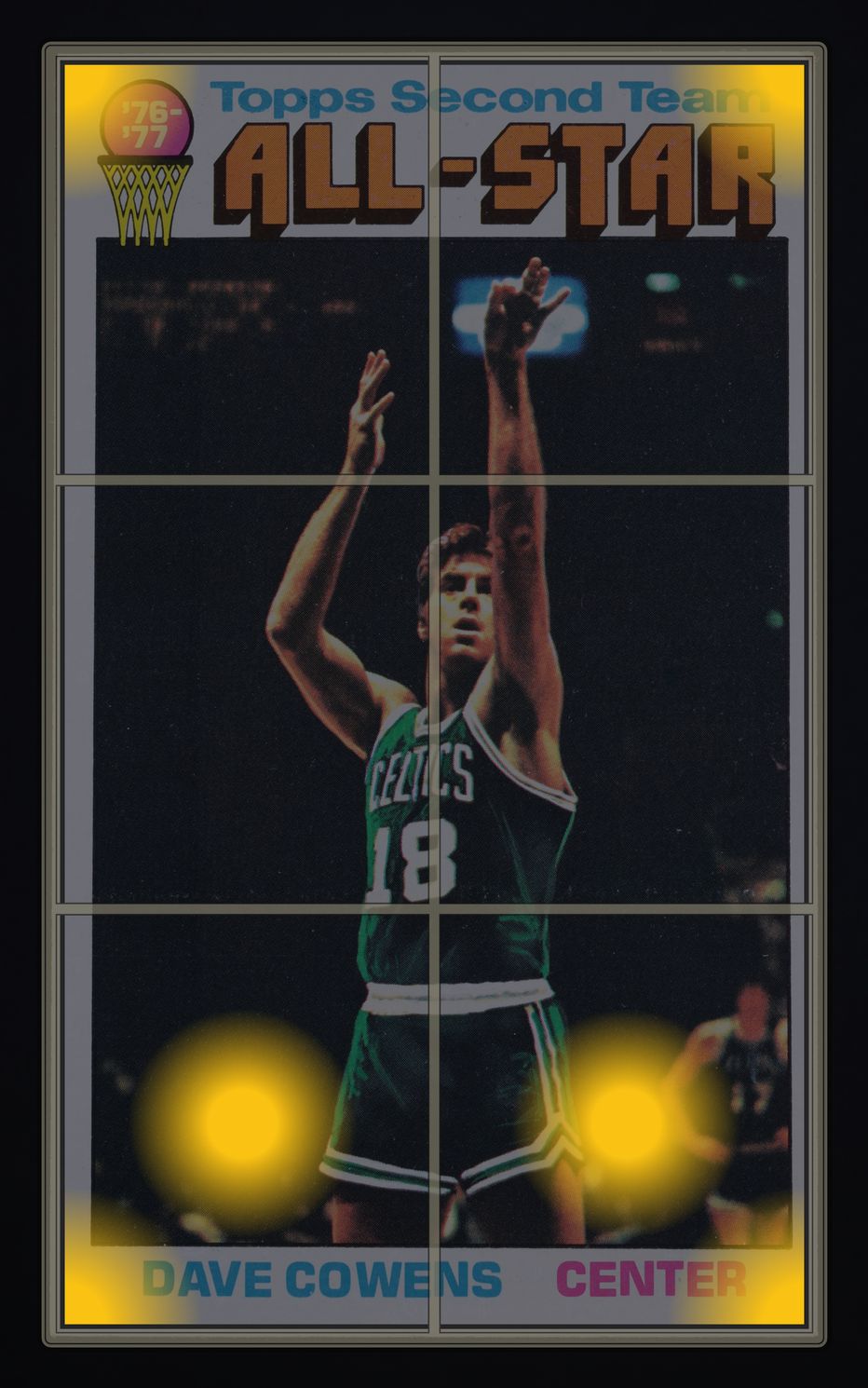 1976 Topps Basketball Dave Cowens ALL-STAR #131 MBA AUTH