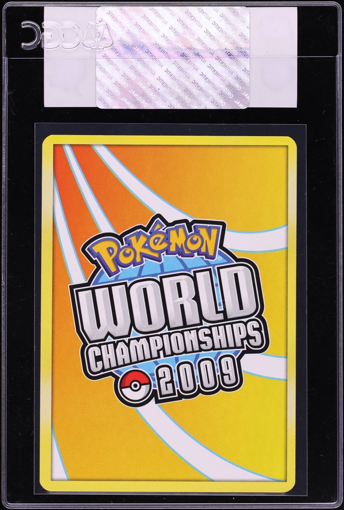2009 Pokemon World Championship Decks Crowned Tiger Tsubasa Nakamura SP Energy #101 CGC AUTH
