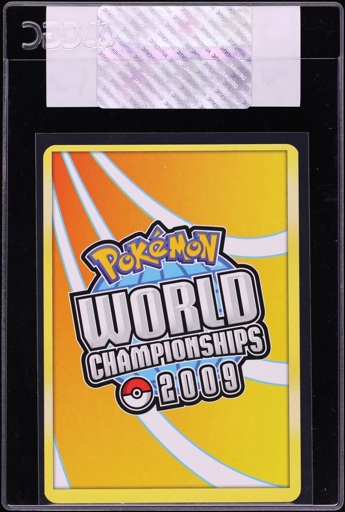 2009 Pokemon World Championship Decks Crowned Tiger Tsubasa Nakamura Honchkrow G #77 CGC AUTH