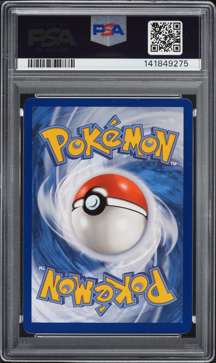 2021 Pokemon Sword & Shield Fusion Strike Full Art Mew VMAX #114 PSA 8 NM-MT