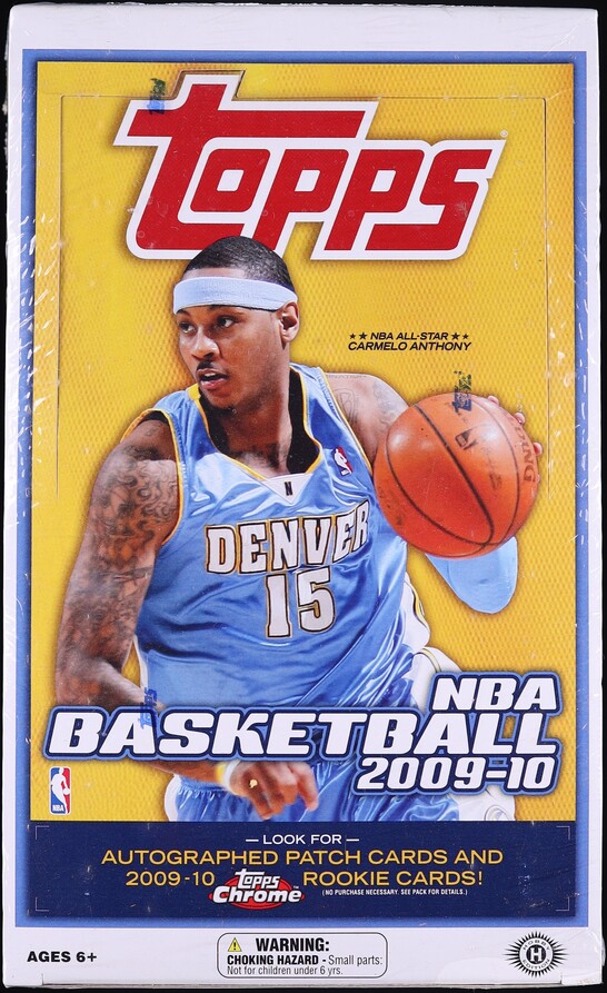 2009 Topps Basketball Factory Sealed Hobby Box - 36ct Packs