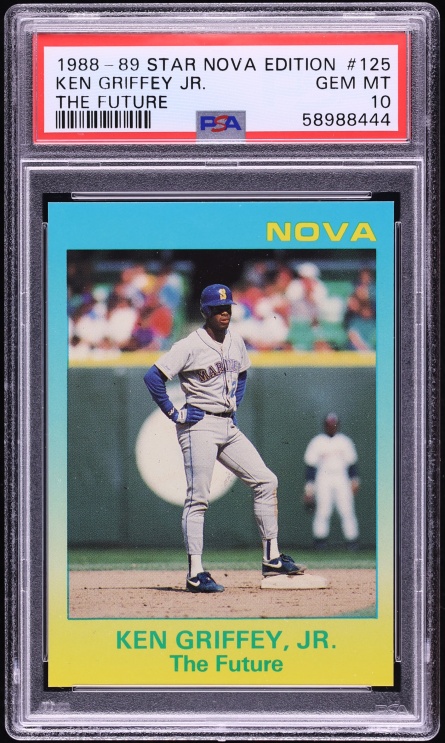 1988 Star Nova Edition The Future Ken Griffey Jr. ROOKIE #125 PSA 10 GEM MINT