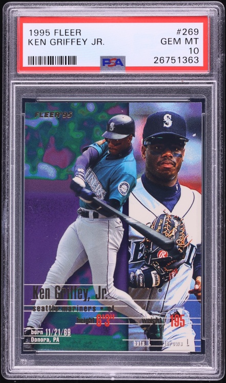 1995 Fleer Ken Griffey Jr. #269 PSA 10 GEM MINT