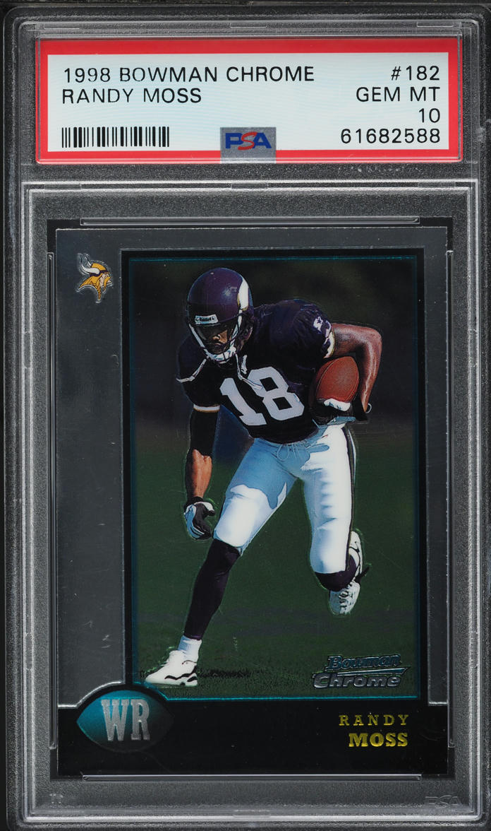 1998 Bowman's Best / Topps Chrome Randy Moss Rookie