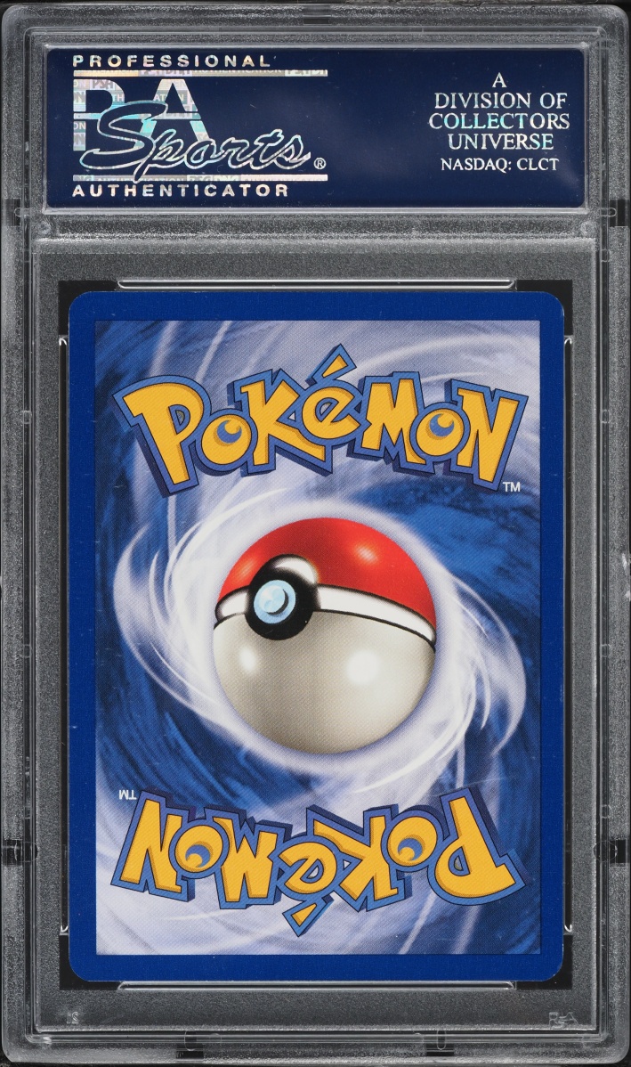 1999 Pokemon Portuguese Base Set 1st Edition Holo Magneton #9 PSA 8 NM-MT