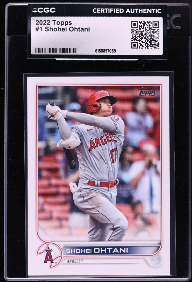 2022 Topps Shohei Ohtani #1 CGC AUTH