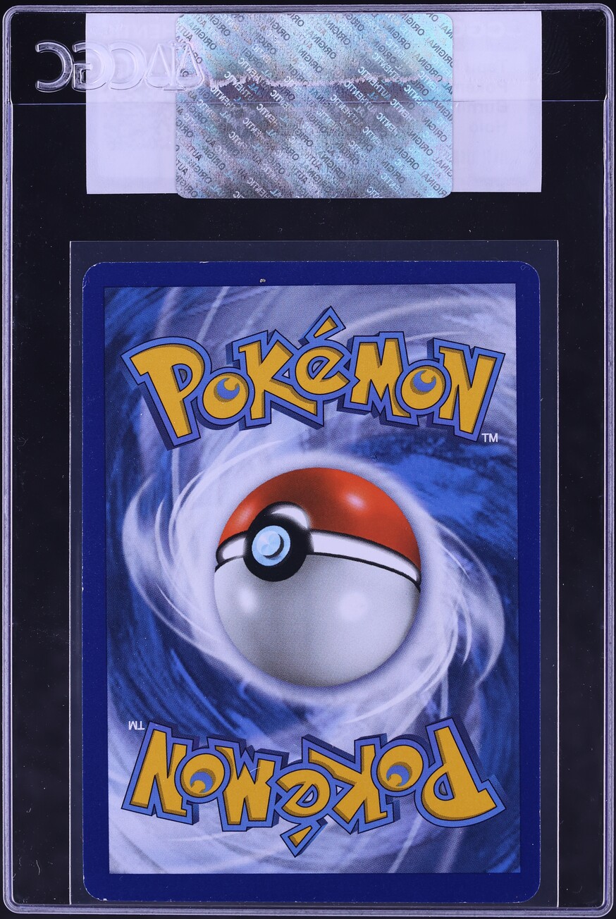 2017 Pokemon Sun & Moon Burning Shadows Tapu Fini GX #39 CGC AUTH