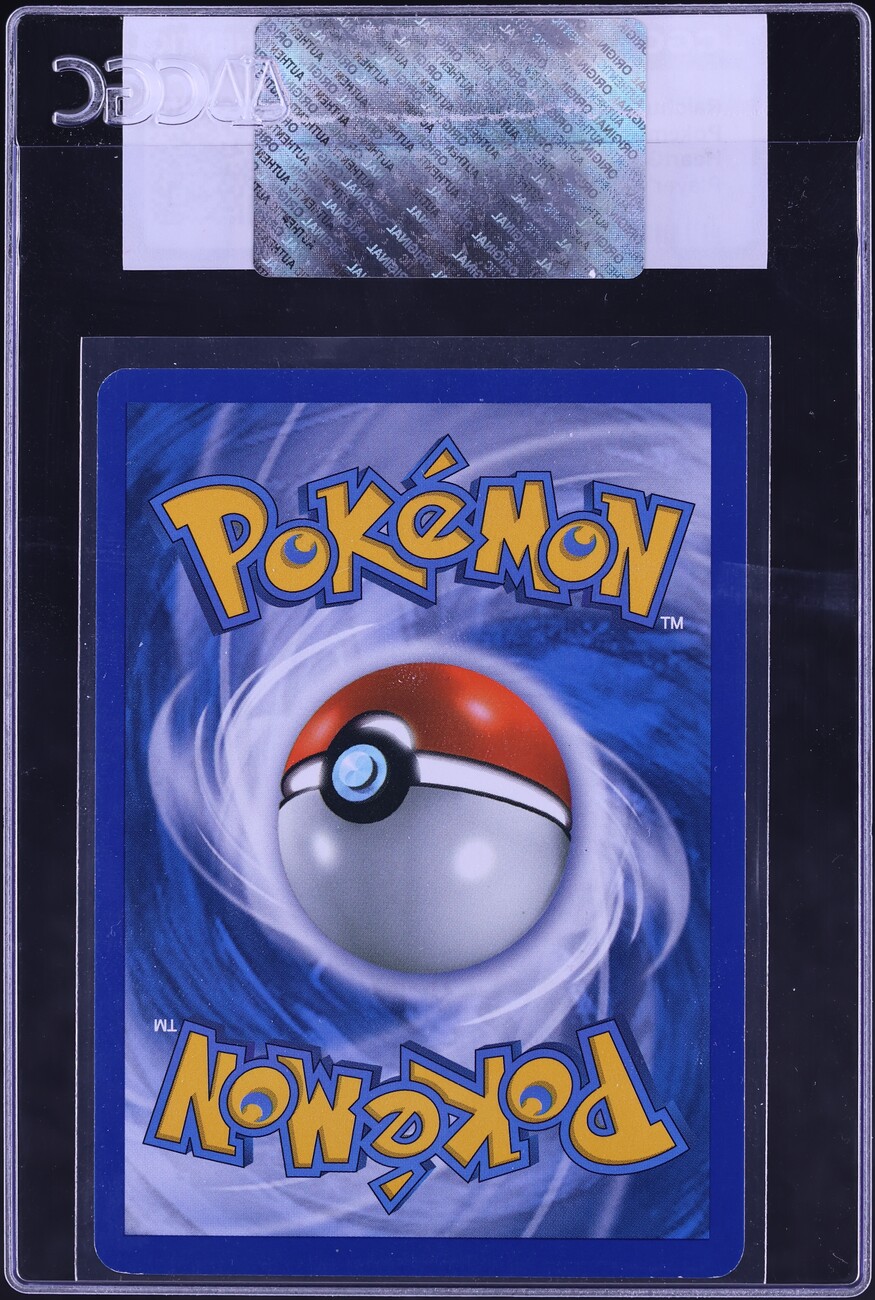 2010 Pokemon HeartGold & SoulSilver Player's Pack Cracked Ice Holo Raichu #10 CGC AUTH