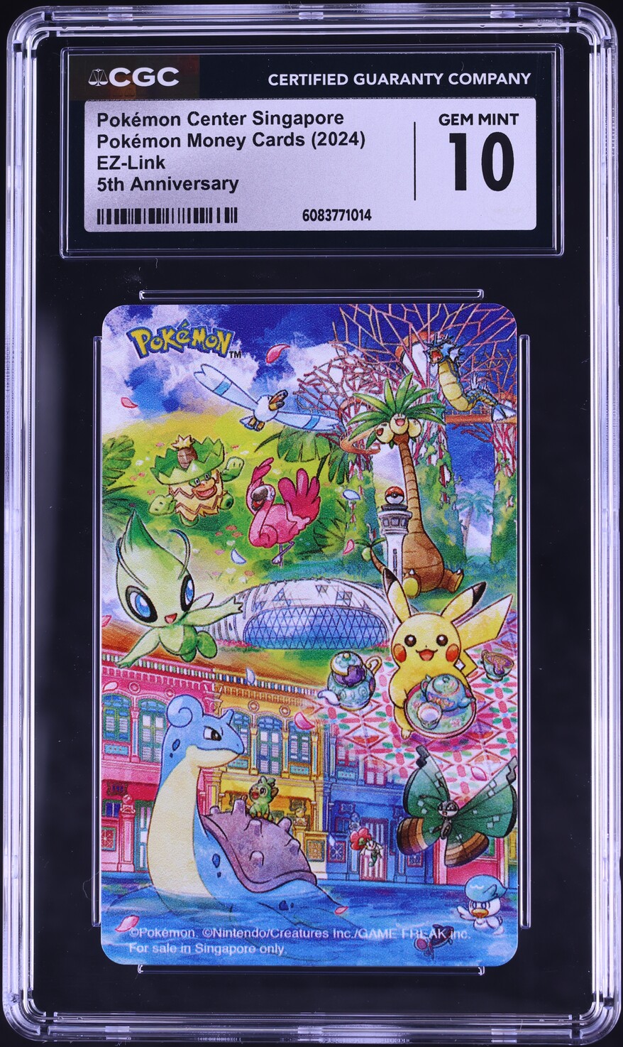 2024 Pokemon EZLink Money Cards Singapore Center 5th