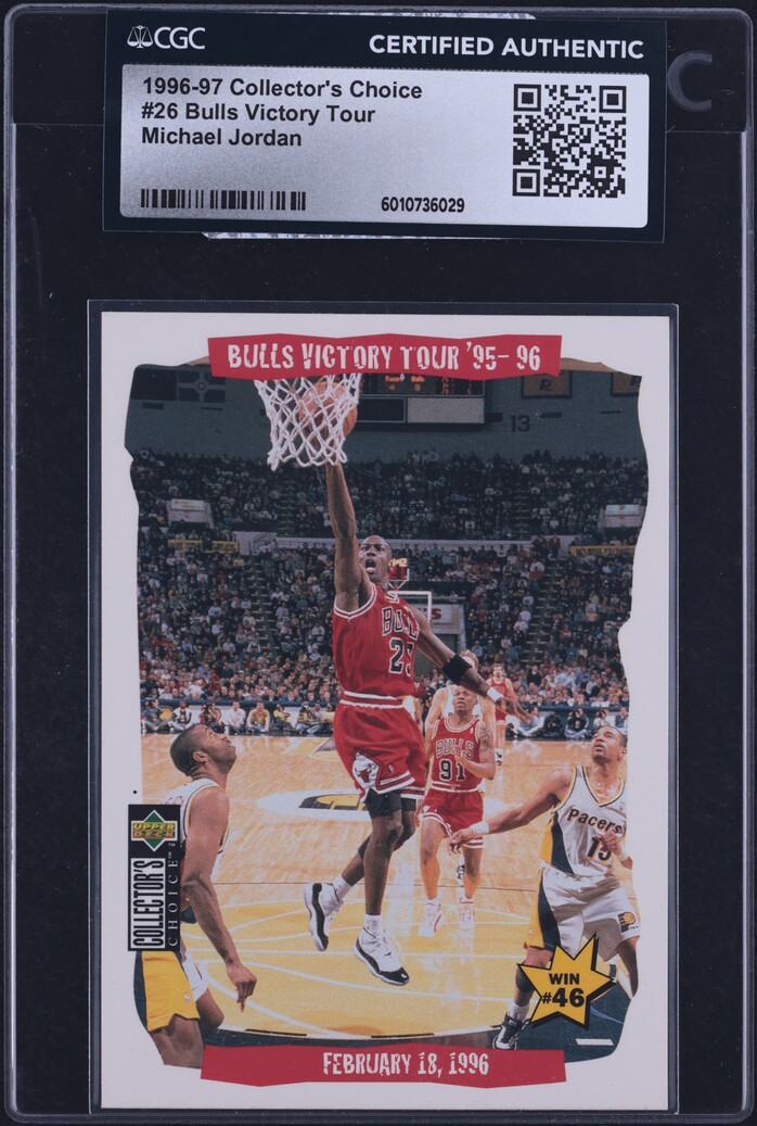 1996-collector-s-choice-bulls-victory-tour-michael-jordan-26-cgc-auth