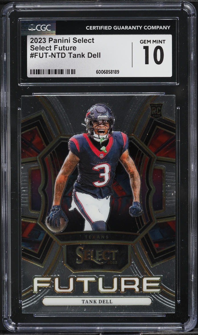 2023 Select Future Tank Dell ROOKIE #FUT-NTD CGC 10 GEM MINT