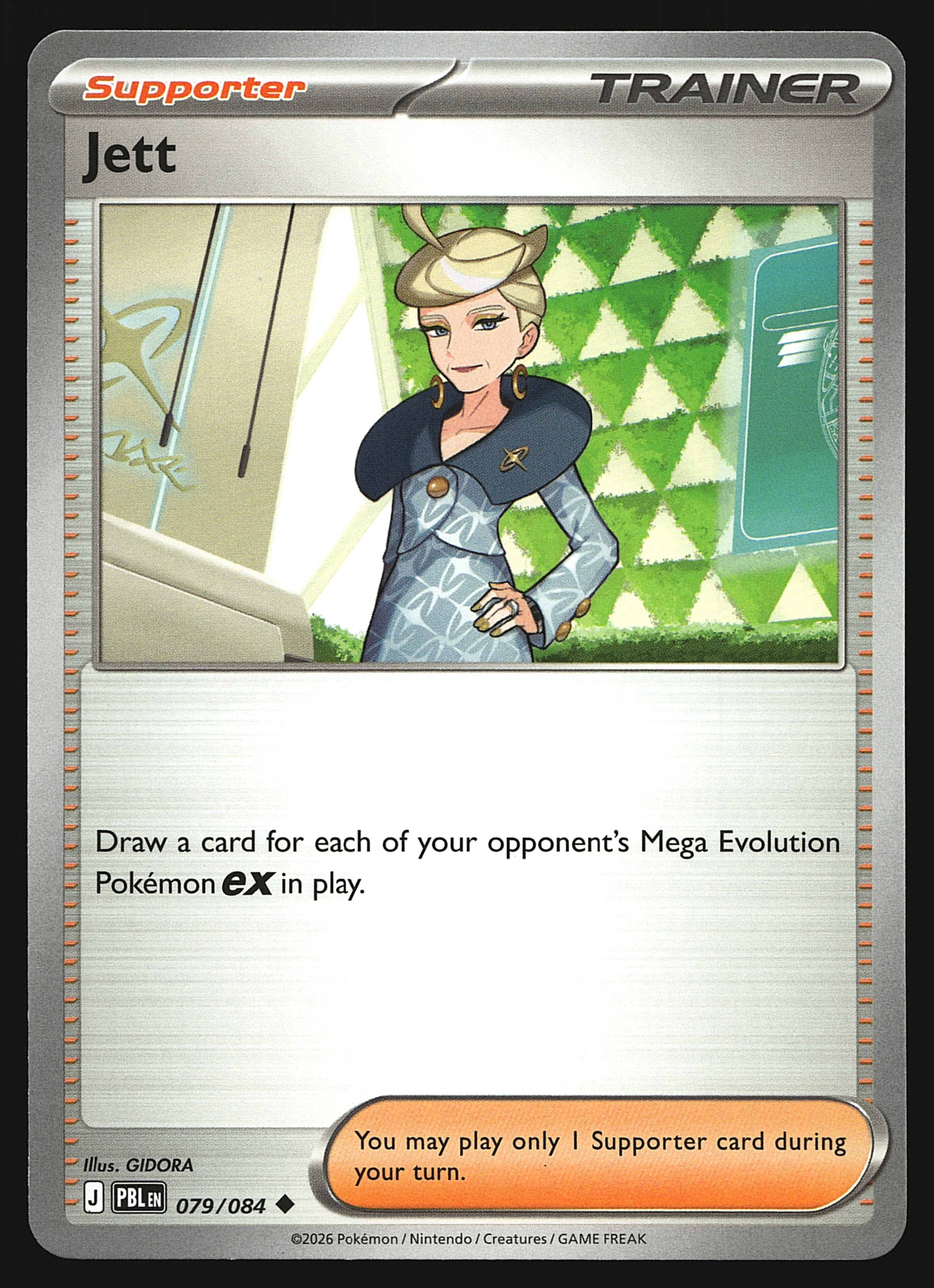 2026 Pokemon Mega Evolution Pitch Black Jett #79