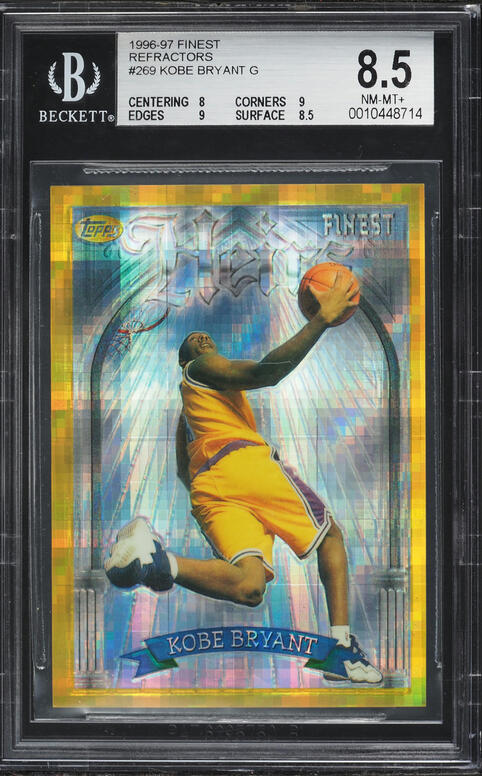1996 Skybox E-X2000 Star Date 2000 Kobe Bryant ROOKIE #3 PSA 7