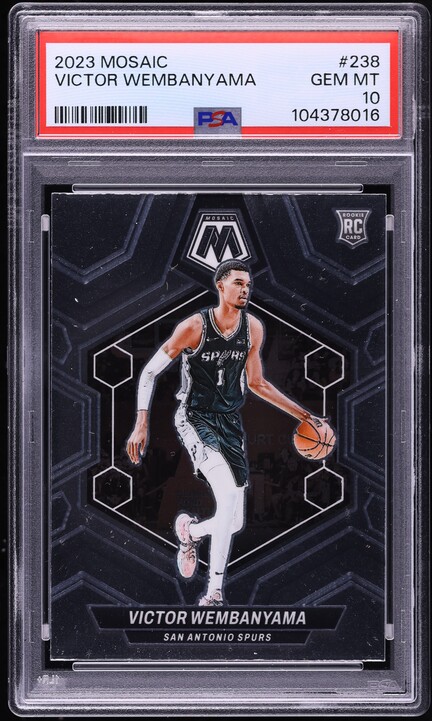 その他 2023 PANINI INSTANT WEMBANYAMA PSA10 PSA 10 GEM MINT 2023 Panini Instant Draft Night #DN1 Victor