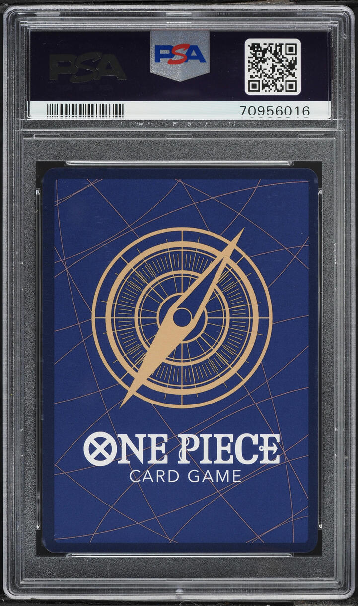 2022 One Piece Japanese Paramount War Alt Art Edward Newgate #OP02-004 PSA 10 GEM MINT