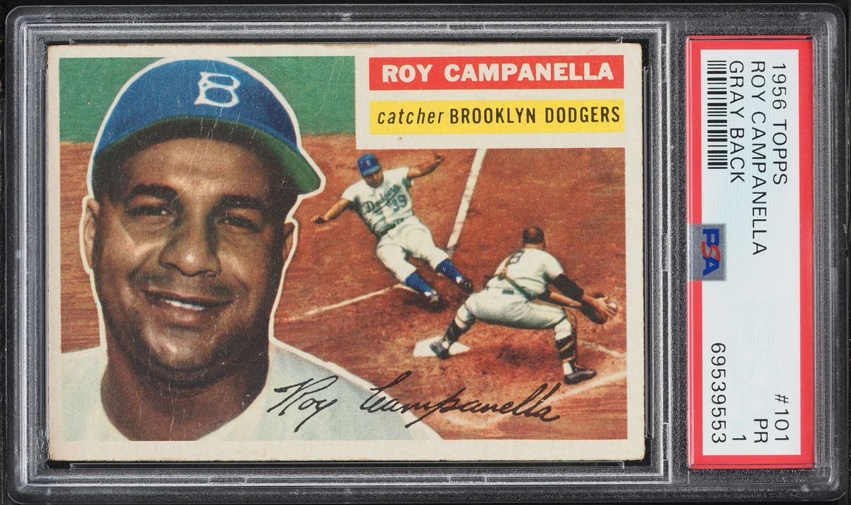 1956 Topps Roy Campanella #101 PSA 1 PR