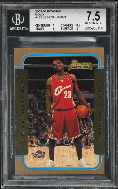 2018 Donruss Optic LeBron James #94 PSA 9 MINT on Fanatics Collect