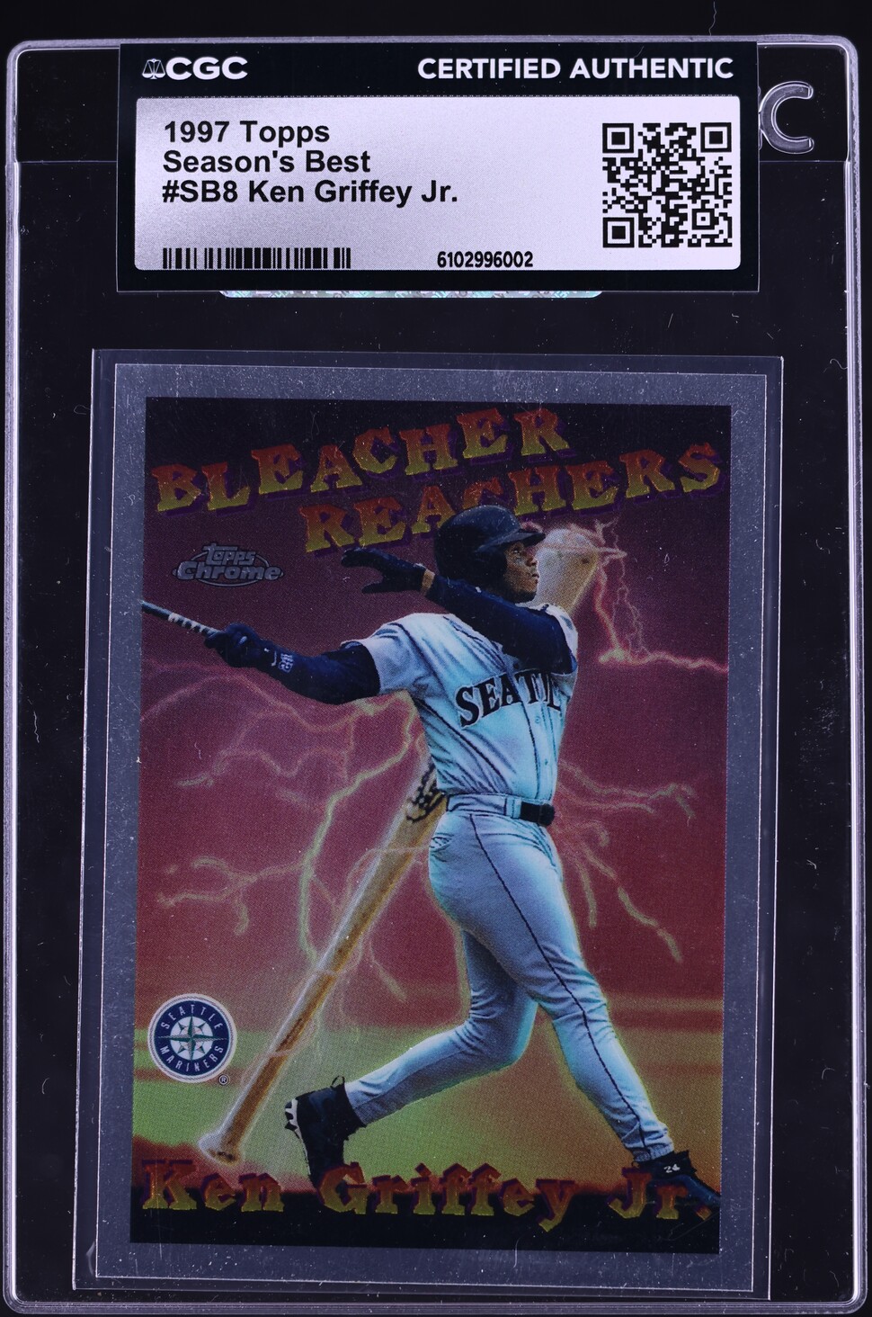 1997 Topps Season's Best Ken Griffey Jr. #SB8 CGC AUTH