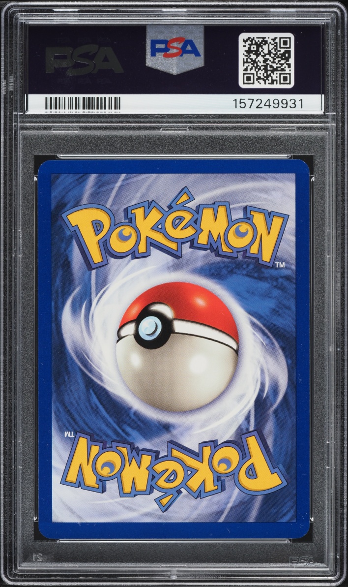 1999 Pokemon Fossil 1st Edition Ekans #46 PSA 8 NM-MT