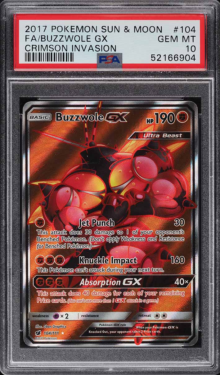 2017 Pokemon Sun & Moon Full Art Umbreon GX #142 PSA 10 GEM MINT