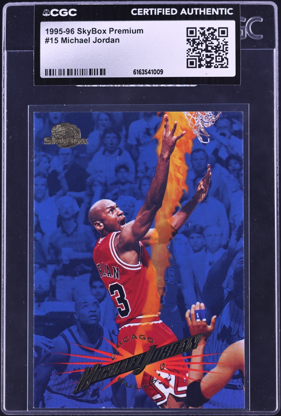 1995 SkyBox Premium Michael Jordan #15 CGC AUTH