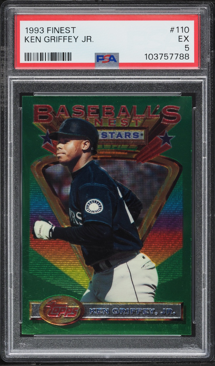 1993 Finest Ken Griffey Jr. #110 PSA 5 EX